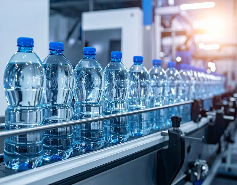 ET bottle production line automation system